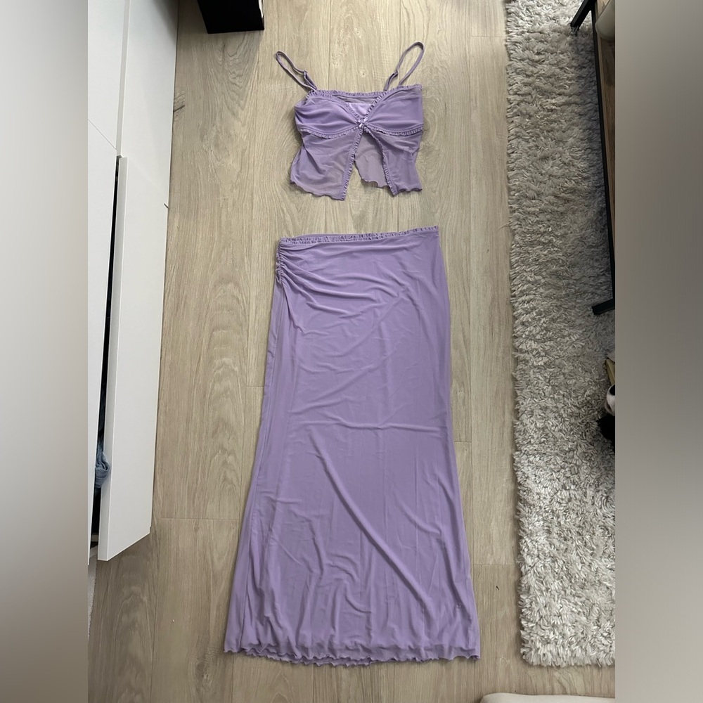 Tiger Mist matching purple set